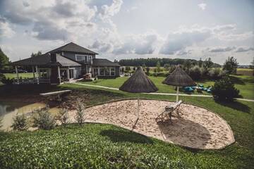 Фото номера Вилла с 2 спальнями Загородные дома Vila 9Vėjai г. Girininkai 22