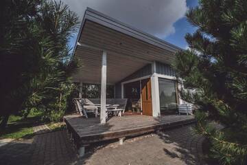 Фото номера Двухместный номер с 1 кроватью и патио Загородные дома Vila 9Vėjai г. Girininkai 2