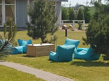 Фото номера Двухместный номер с 1 кроватью и патио Загородные дома Vila 9Vėjai г. Girininkai 8