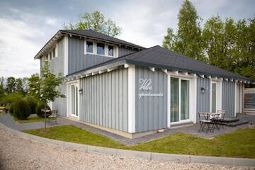 Фото номера Четырехместный номер с общей ванной комнатой Загородные дома Vila 9Vėjai г. Girininkai 6